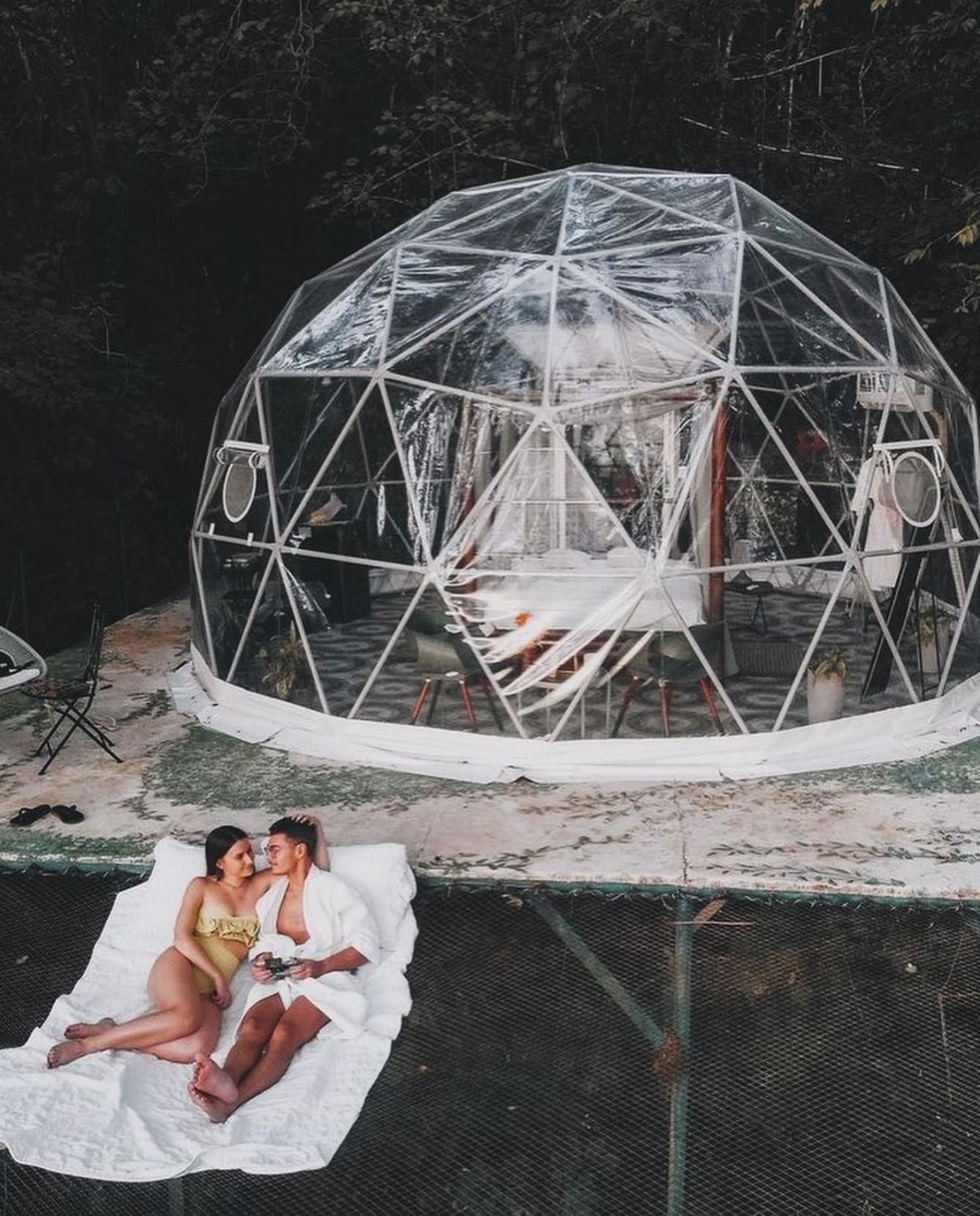 Domos Mirador Romantic Private Honeymoon Glamping Miramar Luaran gambar