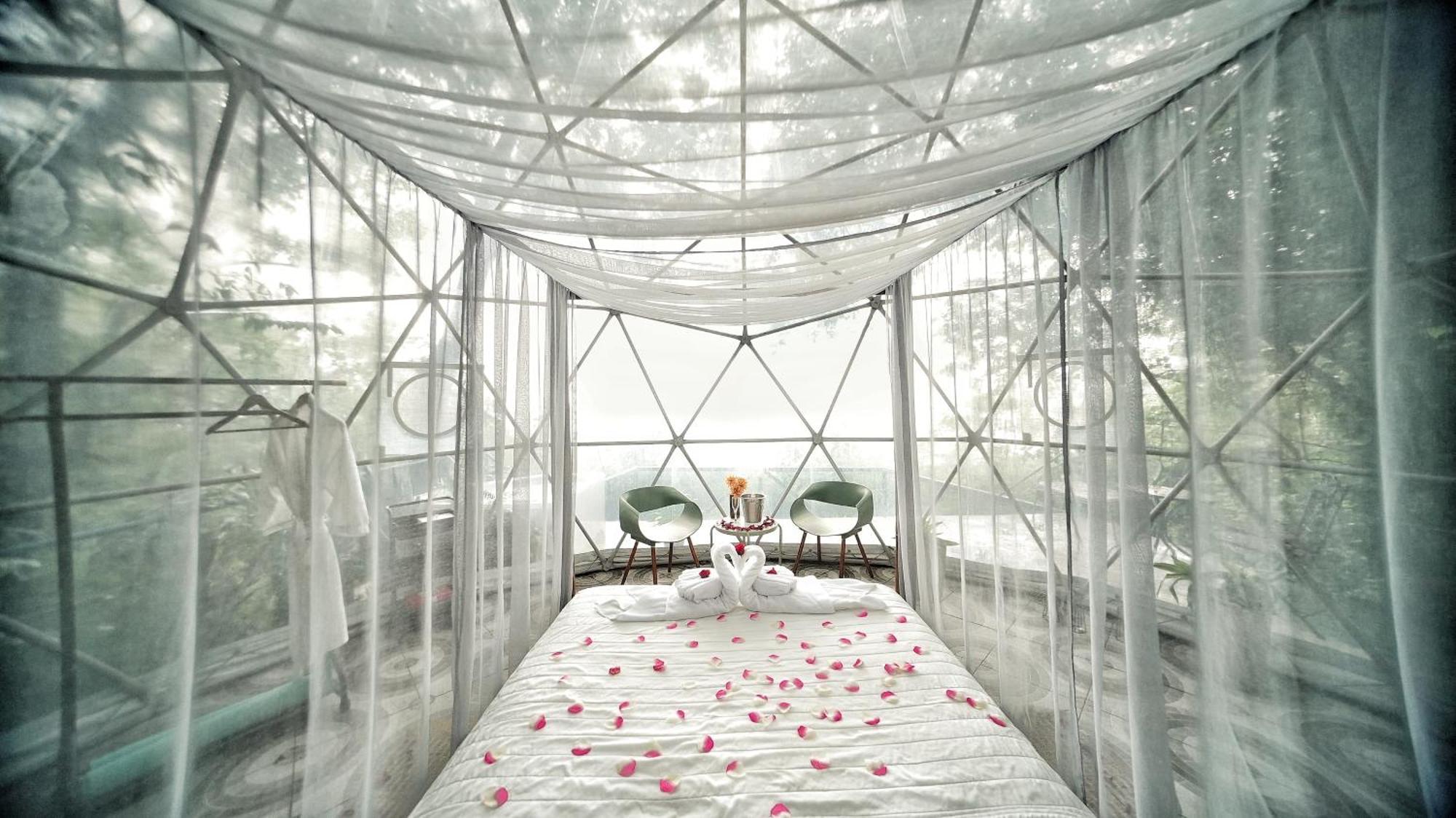 Domos Mirador Romantic Private Honeymoon Glamping Miramar Luaran gambar